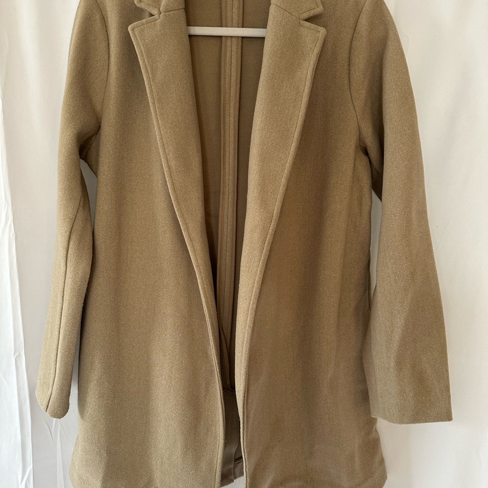 Banana Republic Tan Pea Coat